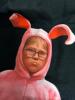 New Men&rsquo;s Size XL Christmas Story Ralphie & Pink Bunny Graphic Tee - Vintage Movie Shirt, Soft Breathable Cotton T-Holiday Gift for Fans of A Christmas Story Movie Retro Design- Love it! Machine Washable Stock photos added. Love Ralphie&rsquo;s expression - 5
