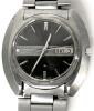 Vintage SEIKO 7006-7020 Automatic Day/Date Black Dial 19 Jewels Men's Watch With Seiko-Branded Metal Band, Currently Non-Functional, Needs Servicing