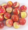 Vintage Vacor De Mexico " Red Devil " Marbles . 23 Marbles - 3