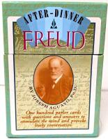 As-New AFTER DINNER FREUD, One Hundred Parlor Cards With Questions And Answers To Stimulate The Mind And Provoke Lively Conversation