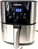 CHEFMAN TurboFry Touch Stainless Air Fryer, RJ38-SQSS-8T-D, Tested For Power, Would Benefit From A Wipe-Down
