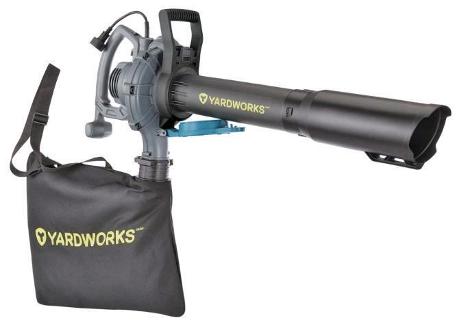 Yardworks 13A Electric Leaf Blower/Vacuum, Black, Retail's for $99.99
