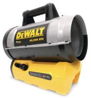 New - DEWALT 70K BTU Cordless Forced Air Propane Hybrid Heater *** Tool Only ***. Retail $180 . May be returned within 48 hours of pickup if found damaged or not as described.