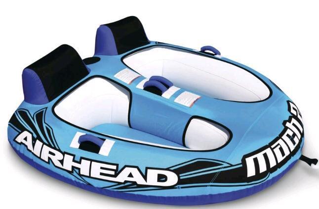 Airhead Mach 2 Towable Tube, Blue, Retail's for $269.99