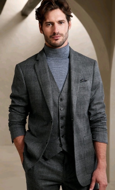 New BANANA REPUBLIC Tailored Slim Fit Flannel Wool Dress Jacket (Size 38)