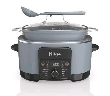 As New in Box Ninja MC1001C Foodi PossibleCooker Pro Multi-Cooker, 8.5-qt, Grey, Retail's for $199.99