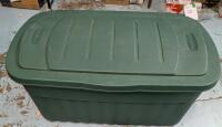 Rubbermain Container. 37" by 21.5" by 18"