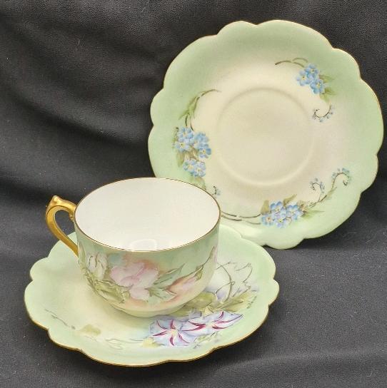 Limoges Teacup & Saucers