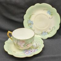 Limoges Teacup & Saucers