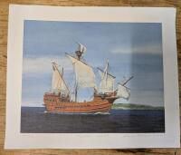 Print of Matthew 1497-1997. 11.5" by 9.5". 240/250