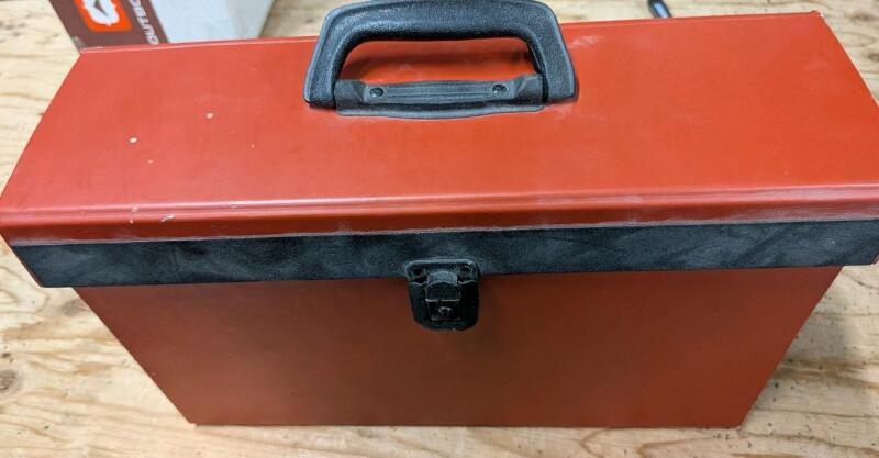 Vintage File Organizer. 10" Tall.