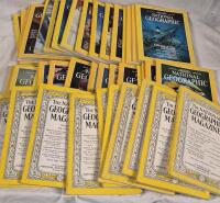 42 National Geographic Magazines Range in Years From 1946 to 1995