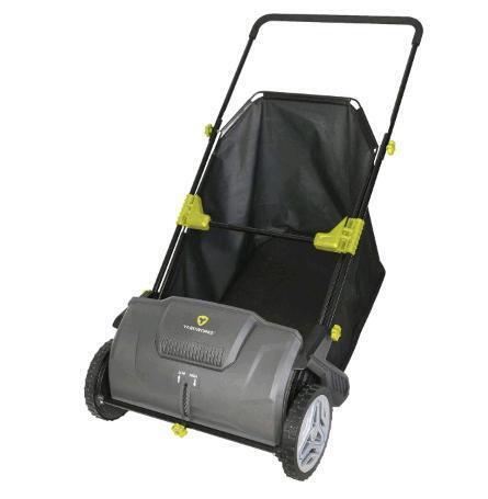 As New in Box Yardworks Grass & Leaf Collector, Extra Large Capacity,Black, Retail's for $199.99