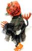 [Working, Squooshed Head] As-New ForLiving Sound Sensor Animayed Pumpkin Groundbreaker, Retails $60 New - 2