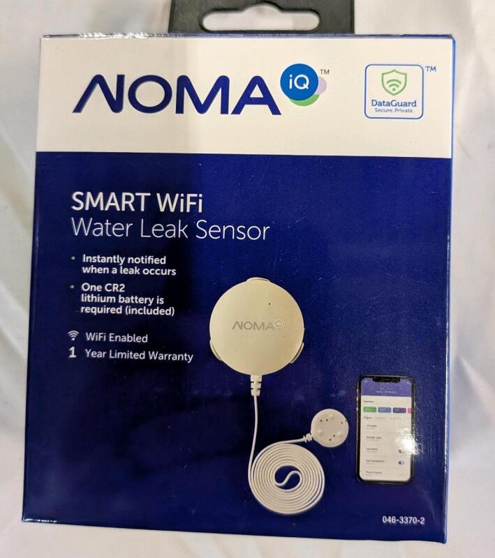 New NOMA iQ Battery-Operated Smart Wi-Fi Flood & Water Leak Sensor. Retails for $45