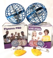 2 New Flynova Pro 360 Flying Spinner Toys