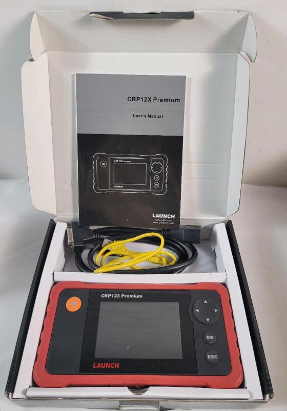 CRP123 Premium Launch - Reads and Records Data Streams for ABS, SRS, Transmission and Engine . Untested
