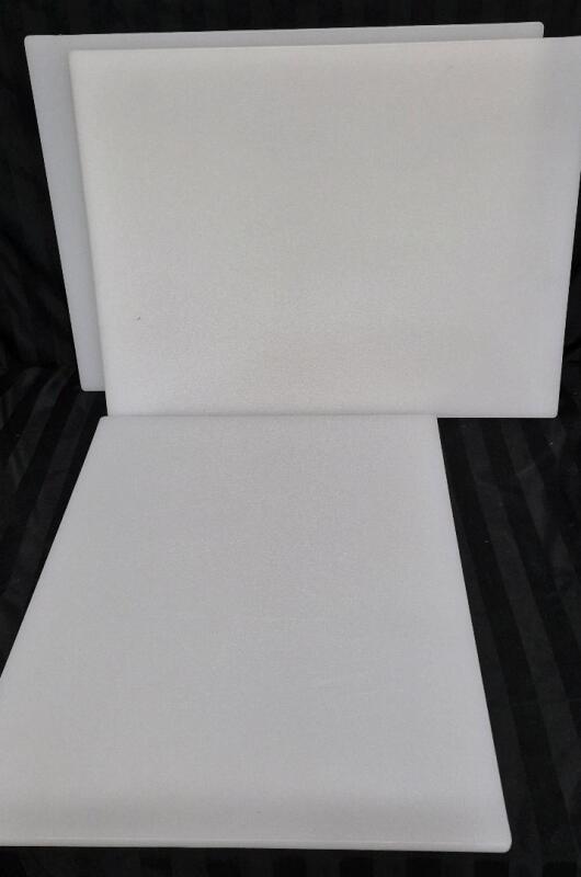 3 Large NSF Cutting Boards 17.75" by 24"
