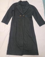 New Women's Size M JustFashionNow Lightweight Long Coat , Black