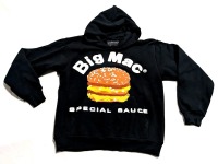 New McDonald's x Cactus Plant Flea Market "BIG MAC SPECIAL SAUCE" Hoodie: Black. (Size Medium)