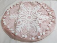 New Holiday Miniature Tree Skirt | Measures 16"