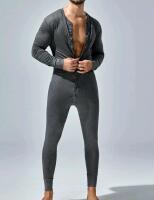 New Size Med* Men's TAUWELL Lumber Jack Union Suit, Retails Over $80 (Asian Sizing. See Photos For Size Guide)