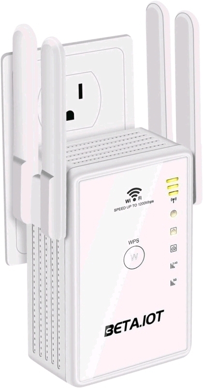 New Beta.Iot WiFi Repeater/Extender 1200Mbps.