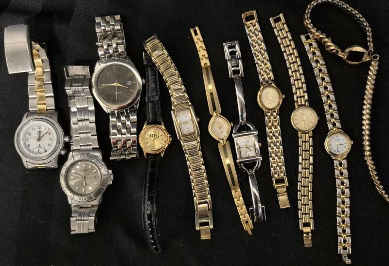 10 Watches Men's & Women's- Timex ++