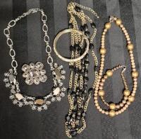 Great Jewelry Lot - Necklaces & Bracelets & Brooch