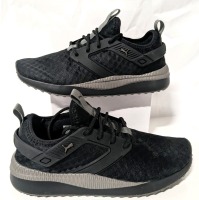 New PUMA Adults Next Excel Core Sneakers: Black, Charcoal Grey (Size 8)