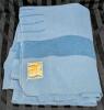 Vintage Twin Size (63" &times; 80") HUDSON'S BAY 100% Wool Blanket, Unfinished Edges - 2