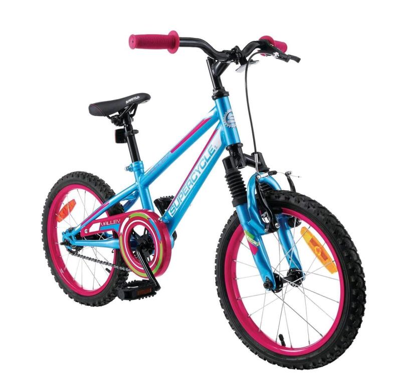 New Supercycle Valley Kids' Bike, 16-in Wheel, Light Blue. Retails for $140
