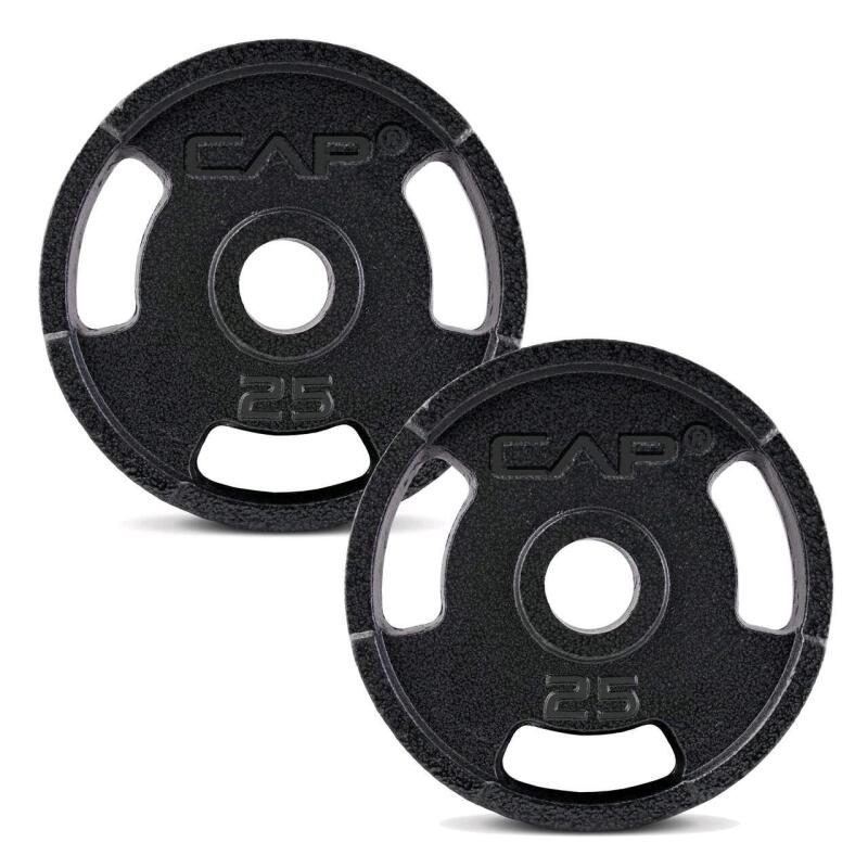 New Cap Barbell Olympic Plate Weight Set, 25-lb, 2-pc. Retails for $110