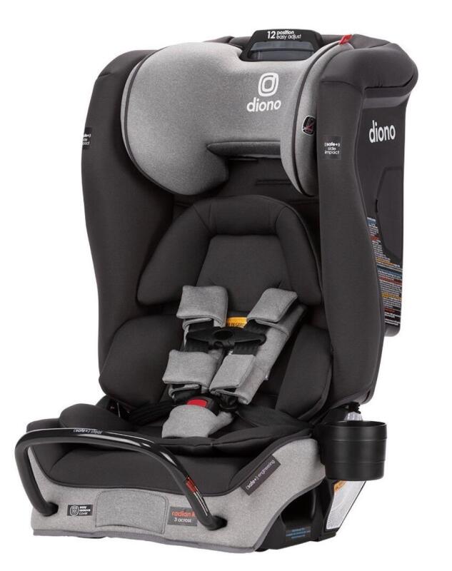 New Diono Radian 3RXT SafePlus All-In-One Car Seat, Birth to Booster 4-120 Lb - Retails for $539.99