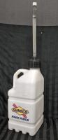 As New 20L Sunoco Race Fuel Jug 9" L by 9" W by 23" H
