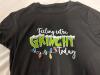 New Women&rsquo;s Size Large Feeling Grinchy Today T-Shirt &ndash; Funny Dr. Seuss Inspired Christmas Graphic Tee Machine Short Sleeve Washable 95% Polyester 5% Spandex stock photo added - 5