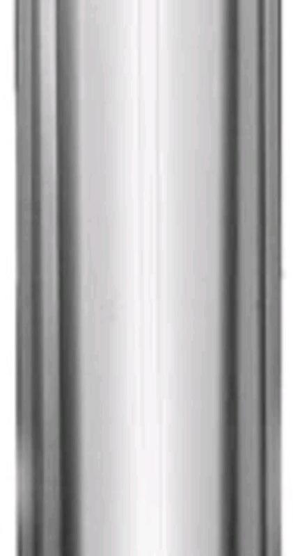 New Duravent Double Wall Chimney Stove Pipe, 6 x 36-in, Stainless Steel. Retails for $220
