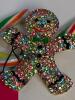 Beautiful and Adorable Tagged Betsey Johnson Multi Coloured Rhinestone Enamel Gingerbread Brooch / Pendant Approximately 2&rsquo;&rsquo; - 6