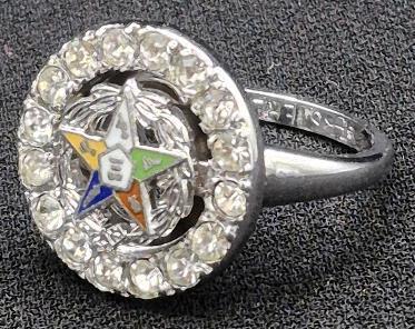 BLING BLING sz 6.5 Stamped Sterling Ring