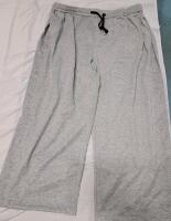 New Men's Size 6XL Manfinity Drawstring Sweatpants , Gray .
