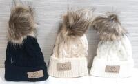 3 New Children's Knitted Winter Hats