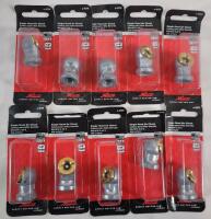 10 New Milton Single Head Air Chuck , &frac14;" Female-NPT .