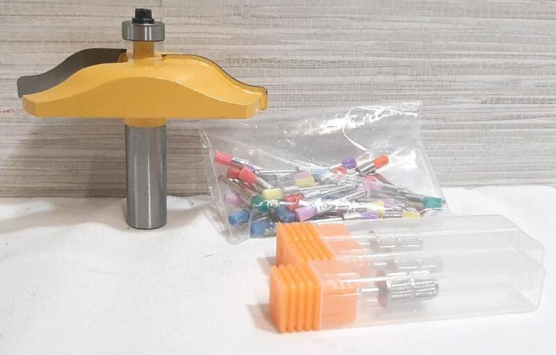 New Router Bit and Various Drill Bits