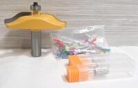 New Router Bit and Various Drill Bits