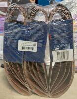 3 New Mastercraft Sanding Belts 5 Pack. 3" x 21" Retails for $19 each ($57 total).