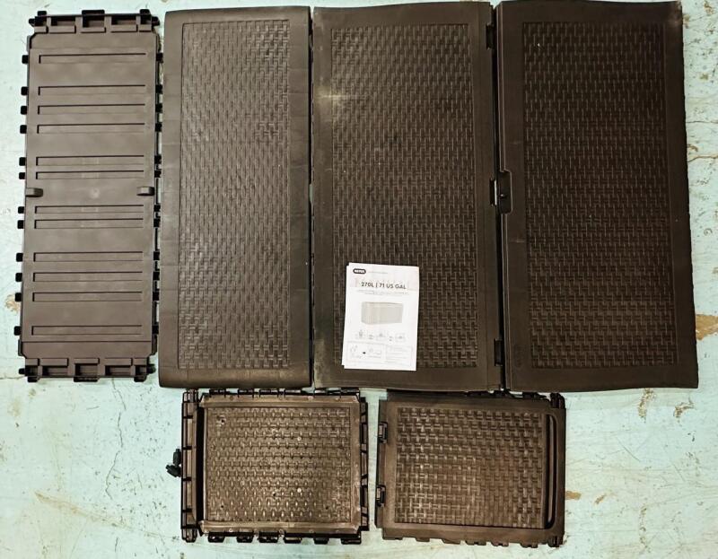 Peter Samoa 270L Deck Storage Box - See Description/Photos