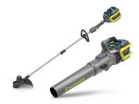 As-New Yardworks 48V Cordless Leaf Blower and Trimmer Combo - Retails for $399.99