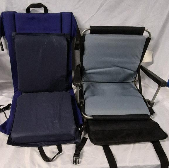 3 Portable Bleacher Seats