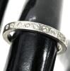 Size 7 Sterling Silver Stamped 925 Eternity Ring