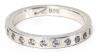Size 7 Sterling Silver Stamped 925 Eternity Ring - 2